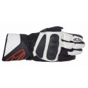 GUANTES ALPINESTARS SP8 BLANCO/NEGRO/ROJO