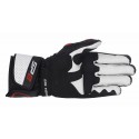 GUANTES ALPINESTARS SP8 BLANCO/NEGRO/ROJO