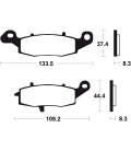 SUZUKI GS 500 (04-16) DELANTERAS BREMBO