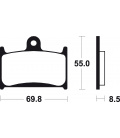 SUZUKI GSF BANDIT 1200 (95-96) DELANTERAS BREMBO