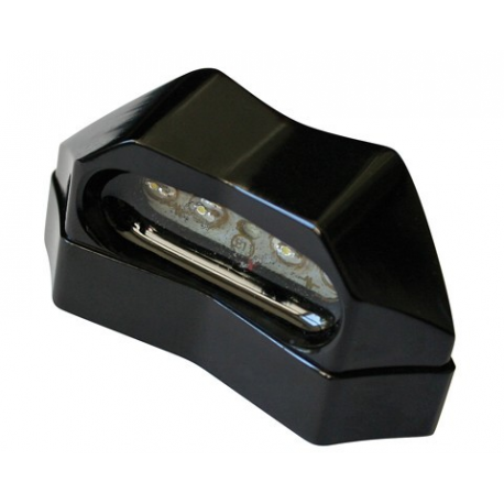 LUZ 4 LED PORTAMATRICULAS ALUMINIO