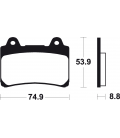 YAMAHA FZR GENESIS 750 (87-16) DELANTERAS BREMBO