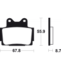 YAMAHA RD 125 (87-16) DELANTERAS BREMBO