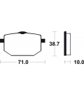 YAMAHA RT 180 (90-93) DELANTERAS BREMBO