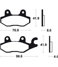 CAGIVA CANYON 500 (99-16) BREMBO TRASERAS