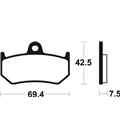 MV AGUSTA F4 750 (00-04) BREMBO TRASERAS