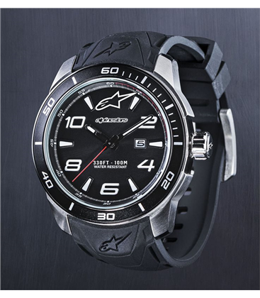 TECH WATCH 3H STEEL SILICON STRAP